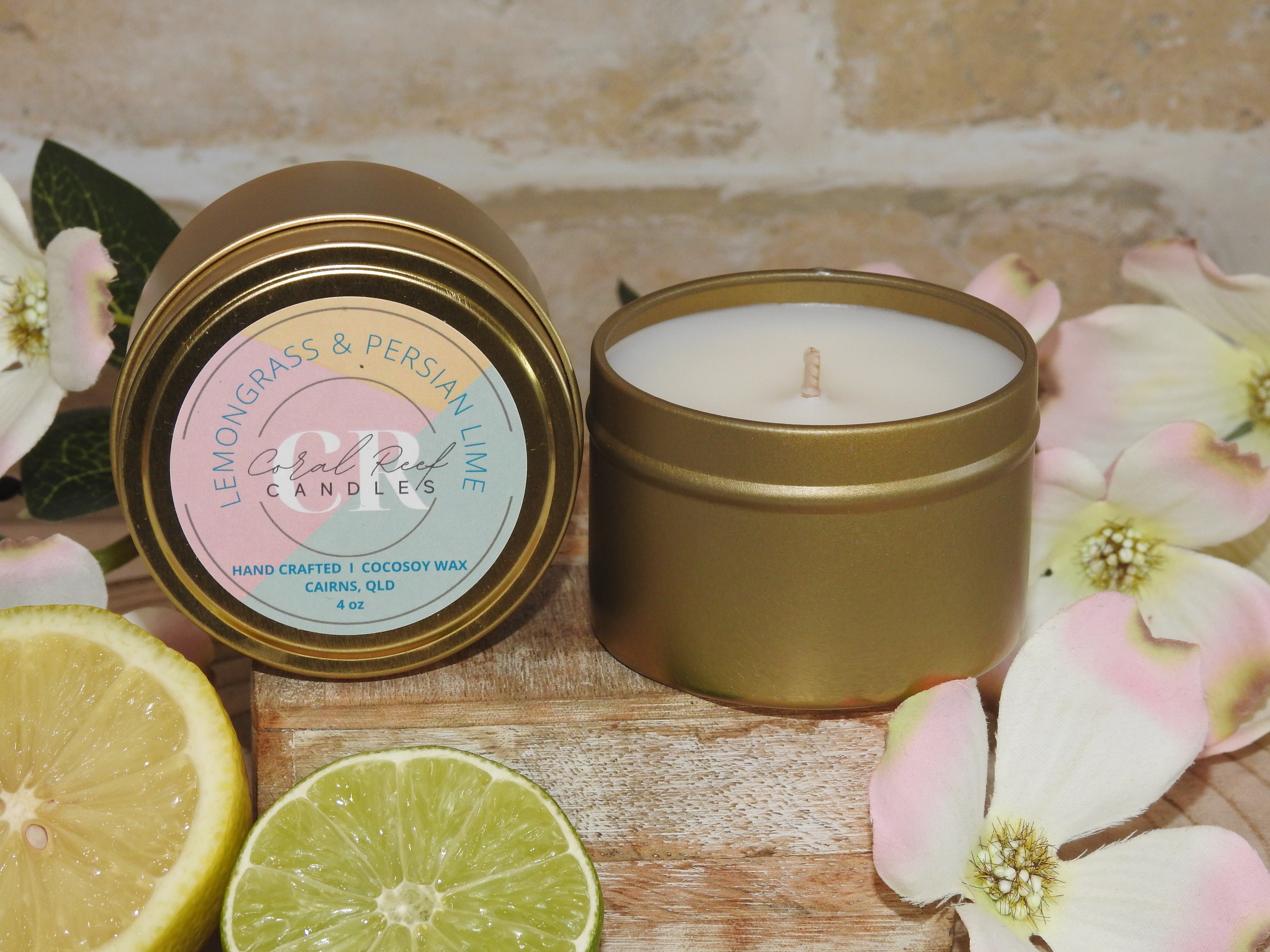 Lemongrass & Persian Lime - Small Travel Tin