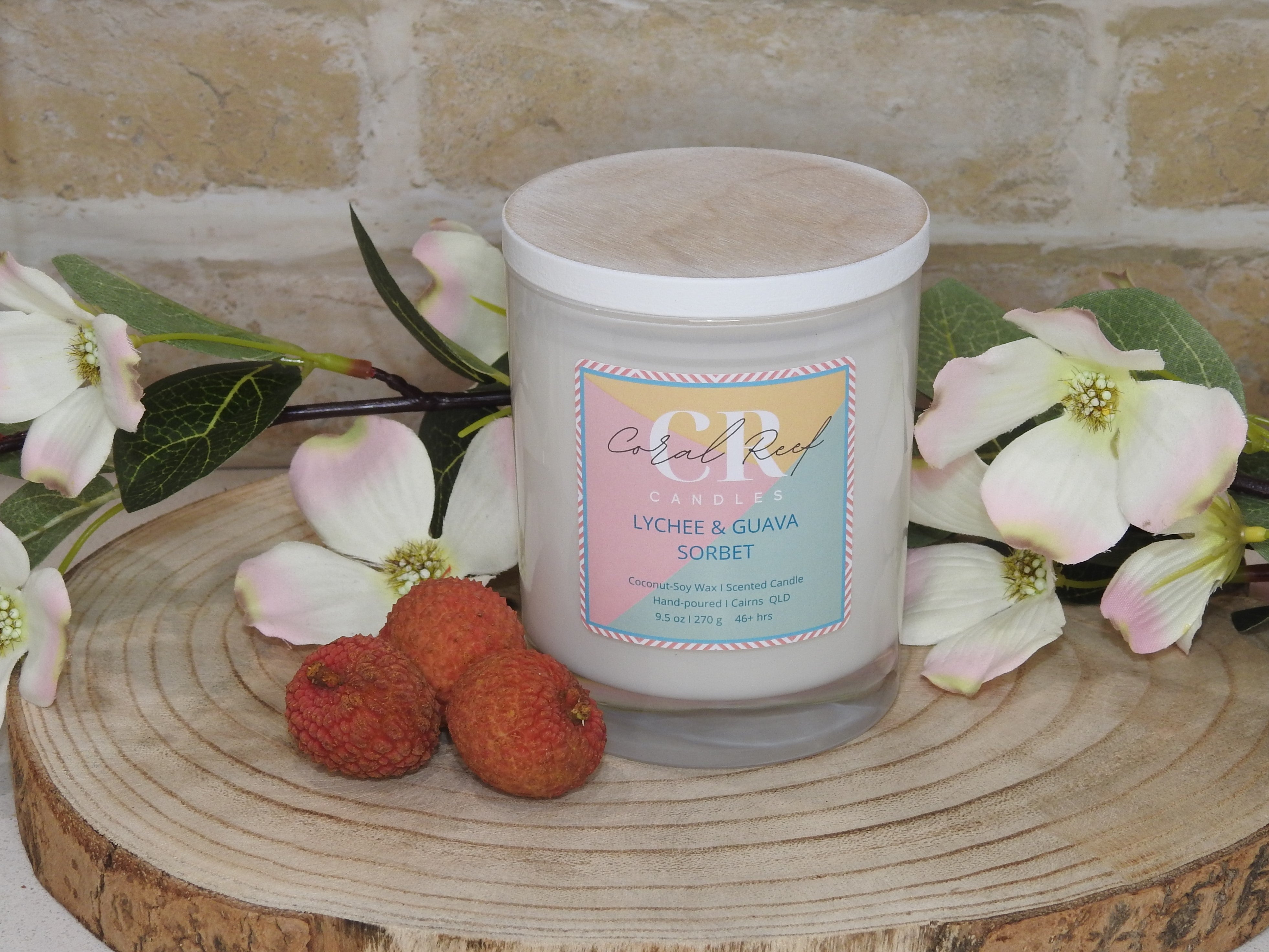Lychee & Guava Sorbet - Large