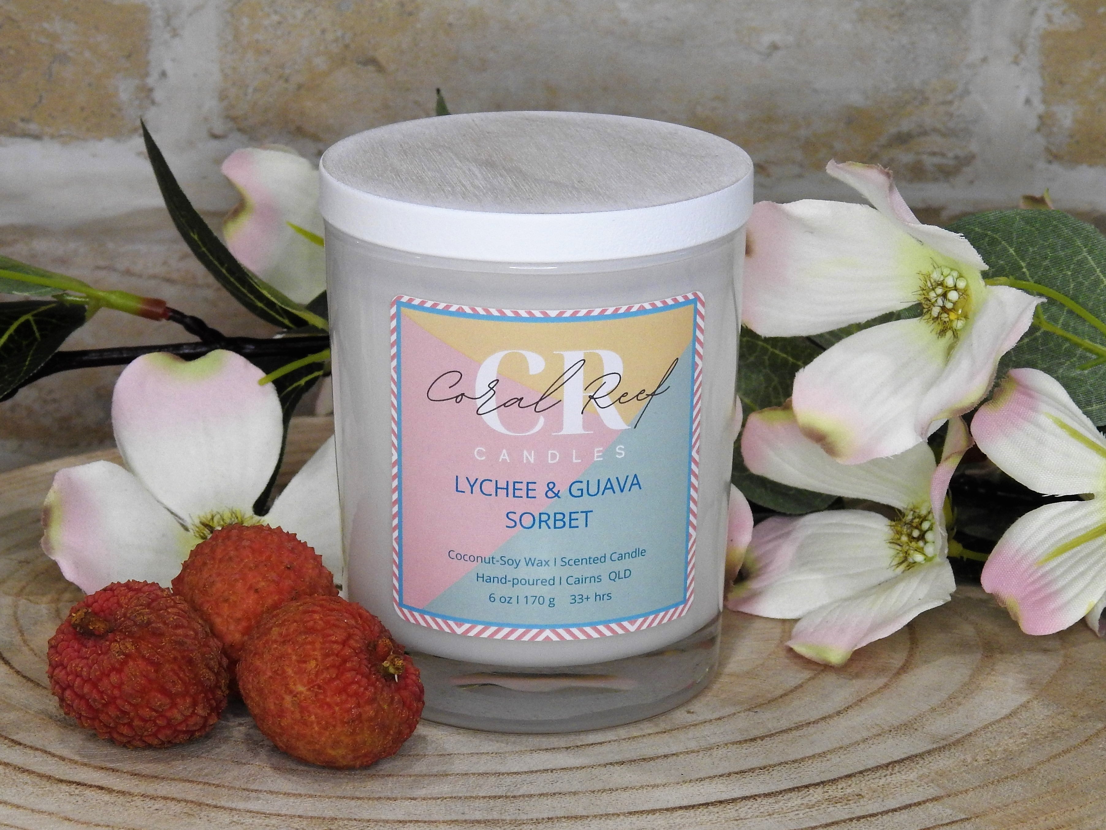 Lychee & Guava Sorbet - Medium