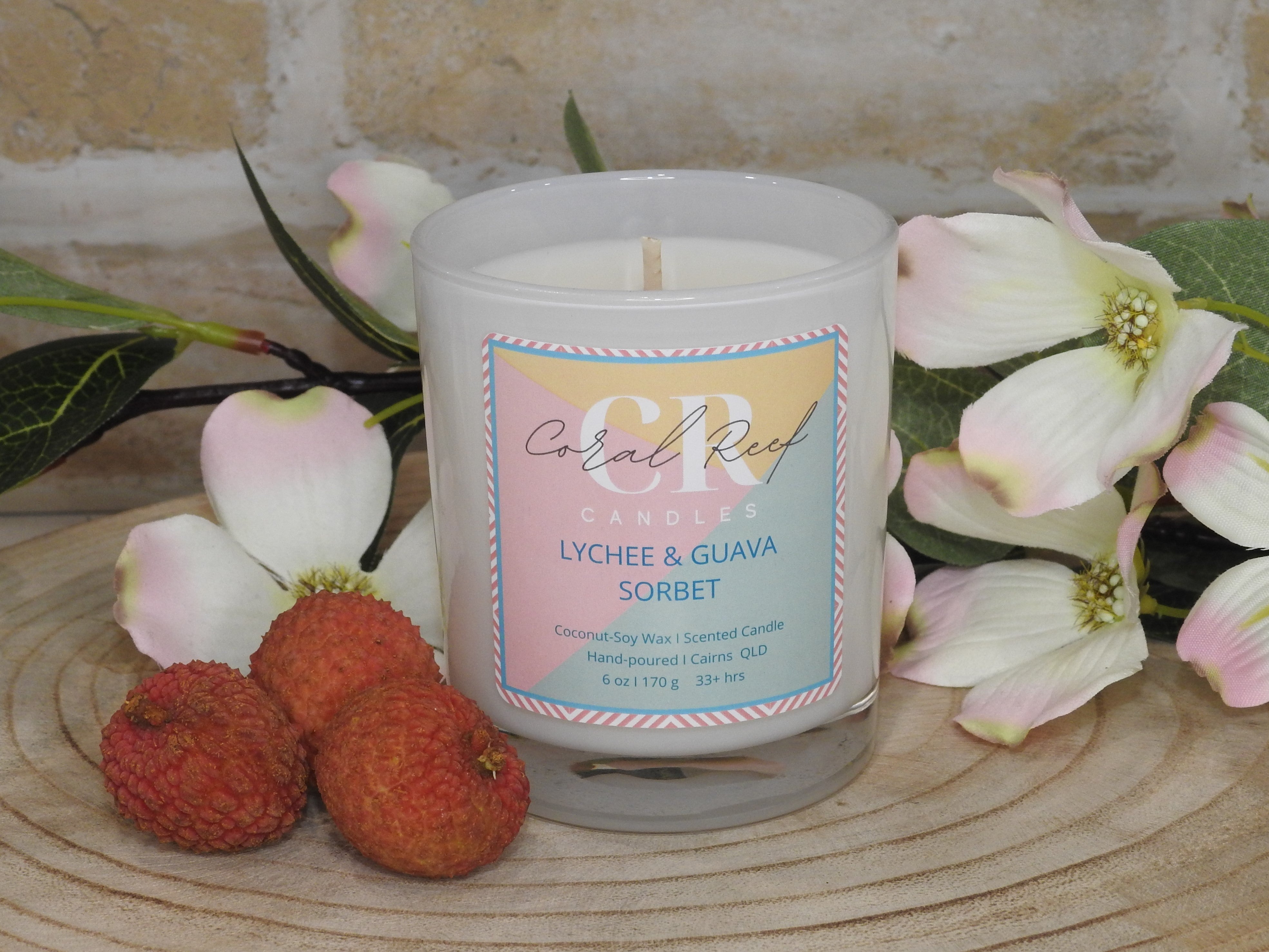 Lychee & Guava Sorbet - Medium